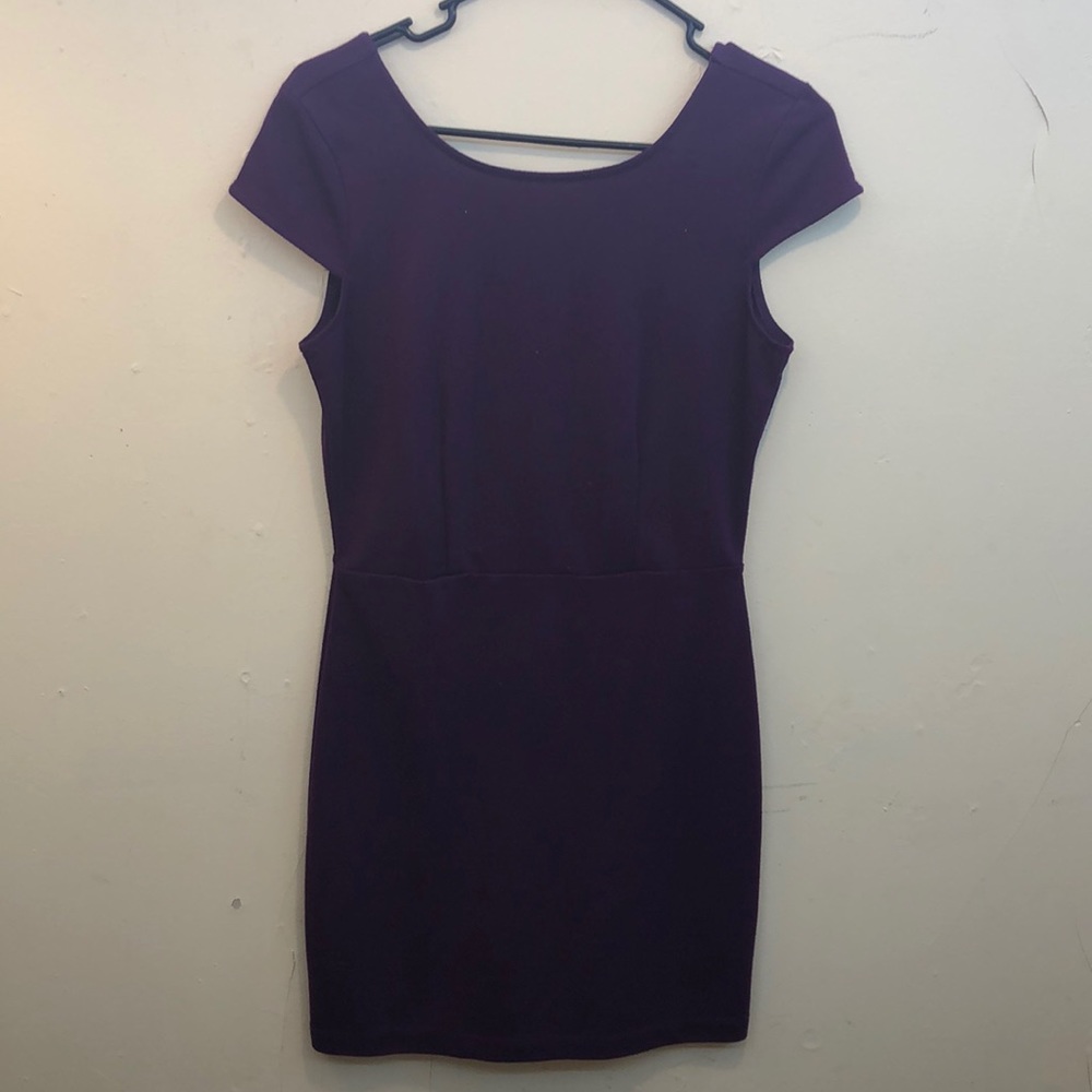 Purple dress